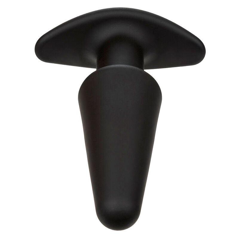 CALEXOTICS - ROCK BUND TAPERED ANAL PLUG 10 VIBRACIONES SILIKONE SORT