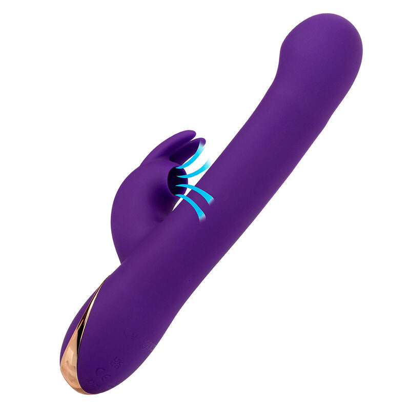 CALEXOTICS - JACK RABBIT VIBRATEUR & STIMULATEUR 7 MODES DE VIBRATIONS ET D'ASPIRATION BLEU