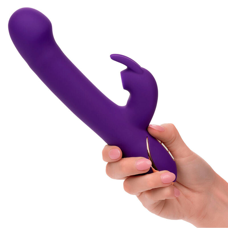 CALEXOTICS - JACK RABBIT VIBRATEUR & STIMULATEUR 7 MODES DE VIBRATIONS ET D'ASPIRATION BLEU