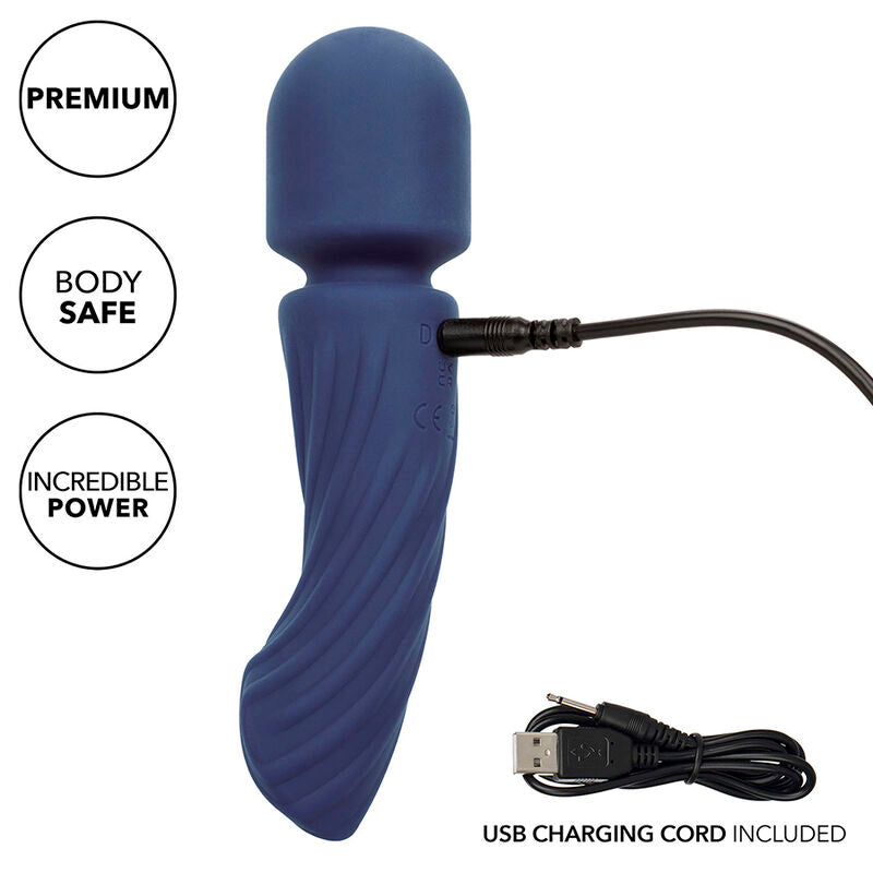 CALEXOTICS - CHARISMA ALLURE MASSAGER DOBBELT MOTORER 12 FUNKTIONER 17,25 CM X 4,5 CM LILLA
