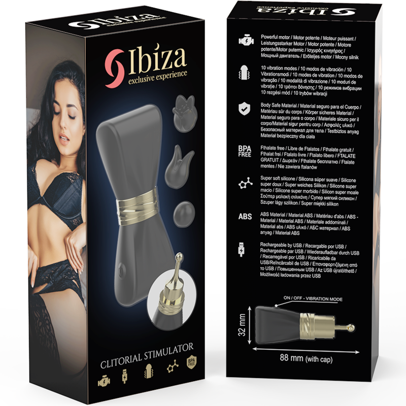 IBIZA - CLIT STIMULATOR 3 HOVED BOW