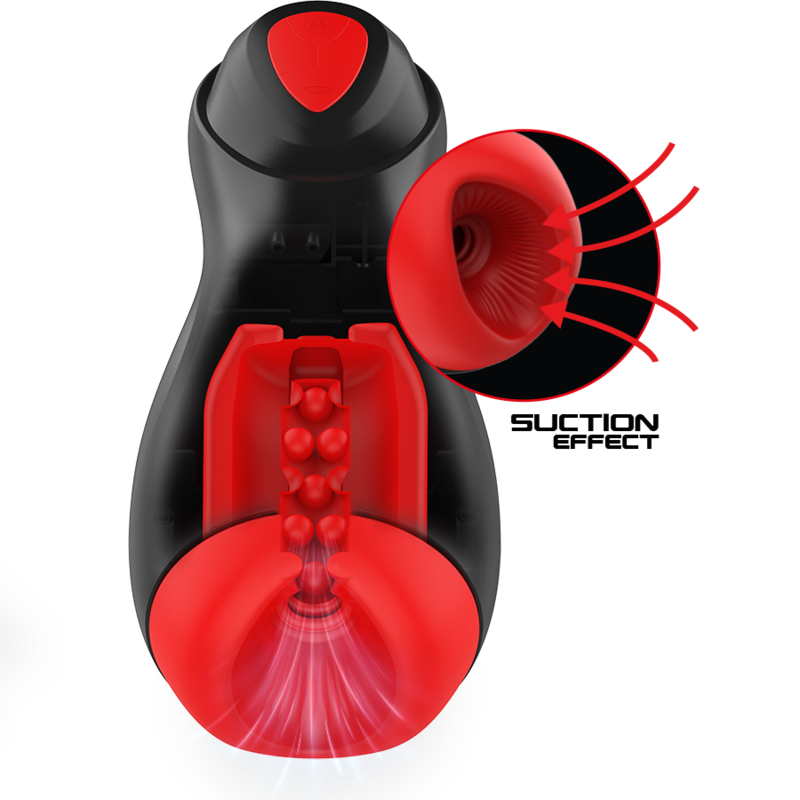 JAMYJOB - CORE-X AUTOMATISK MASTURBATOR 5 SUGE- OG VIBRATIONSFUNKTIONER