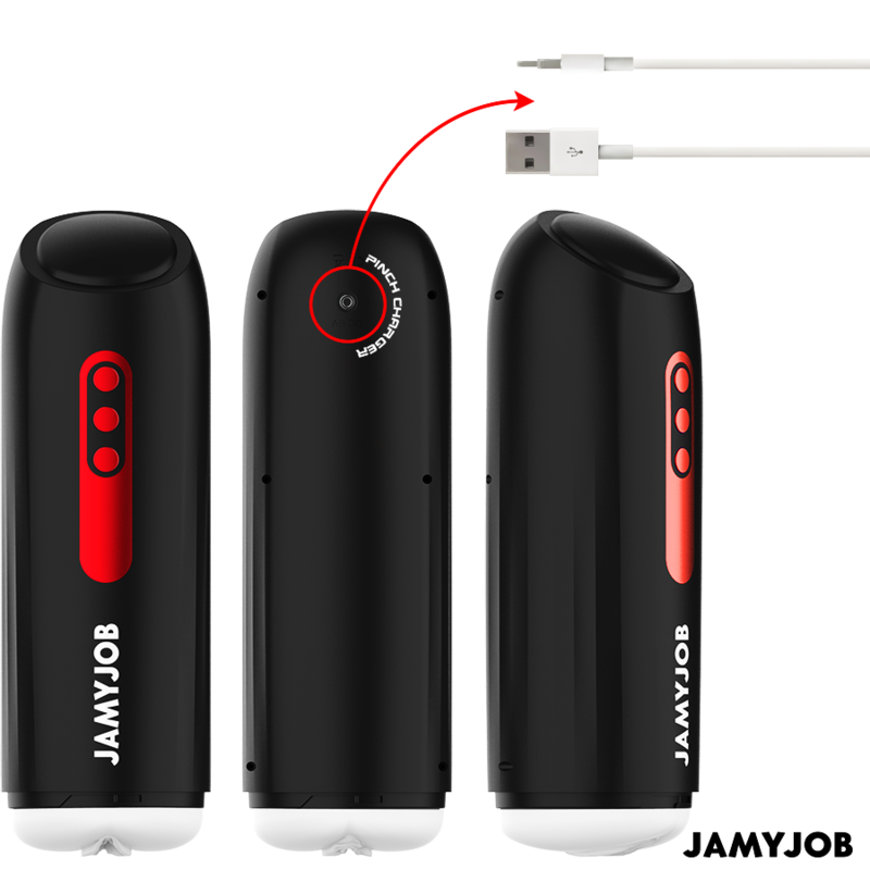 JAMYJOB - PHANTOM AUTOMATIC VAGINA MASTURBATOR 5 SUGE- OG STRØM-MODUS
