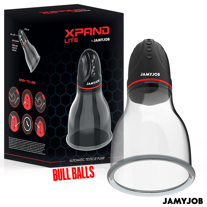 JAMYJOB - XPAND LITE POMPE TESTIQUE AUTOMATIQUE 3 NIVEAUX D'ASPIRATION GRIS