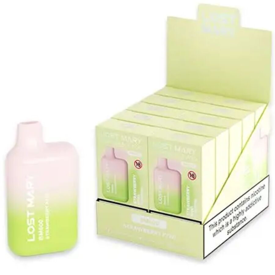 LOST MARY - BM600 NICOTINE VAPER 2% DISPOSABLE STRAWBERRY KIWI