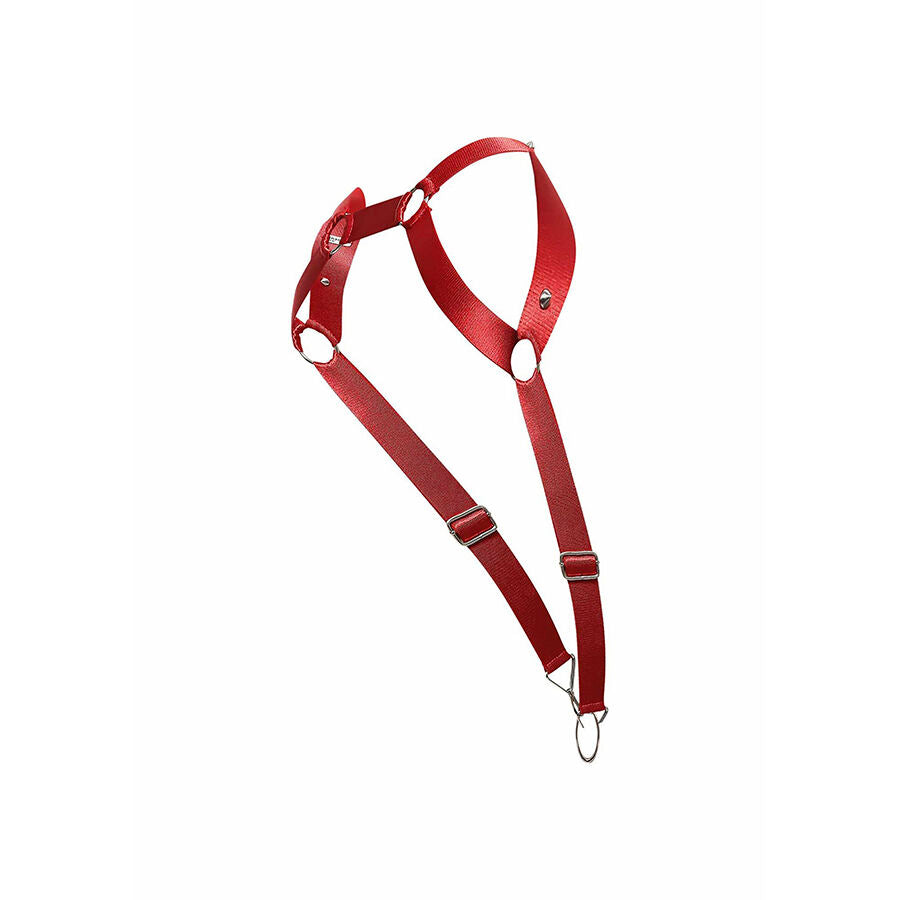 MOB - DNGEON RED STRAIGHT BACK HARNESS ONE SIZE