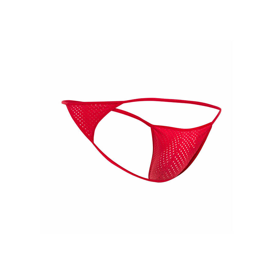 MOB - RED MICROFIBER V-STRING SIZE L/XL