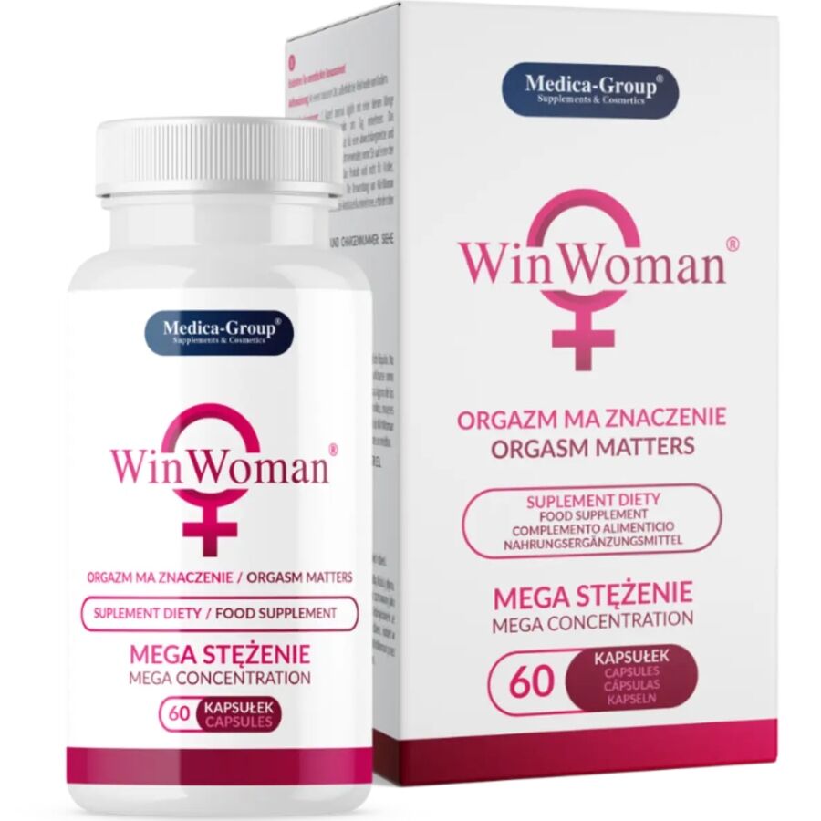 MEDICA GROUP - WIN WOMAN LIBIDO ENLARGEMENT 60 CAPSULES
