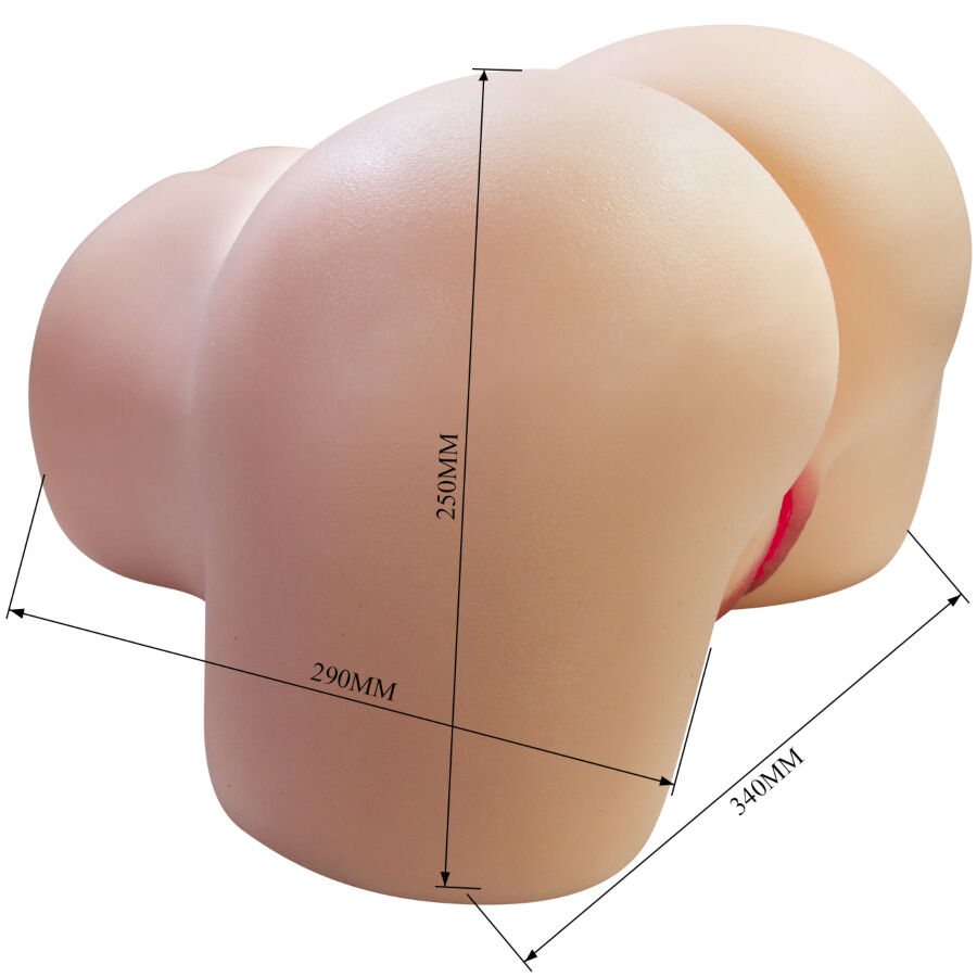 CRAZY BULL - JULIA REALISTIC FEMALE BUTT VAGINA AND ANAL 11 KG