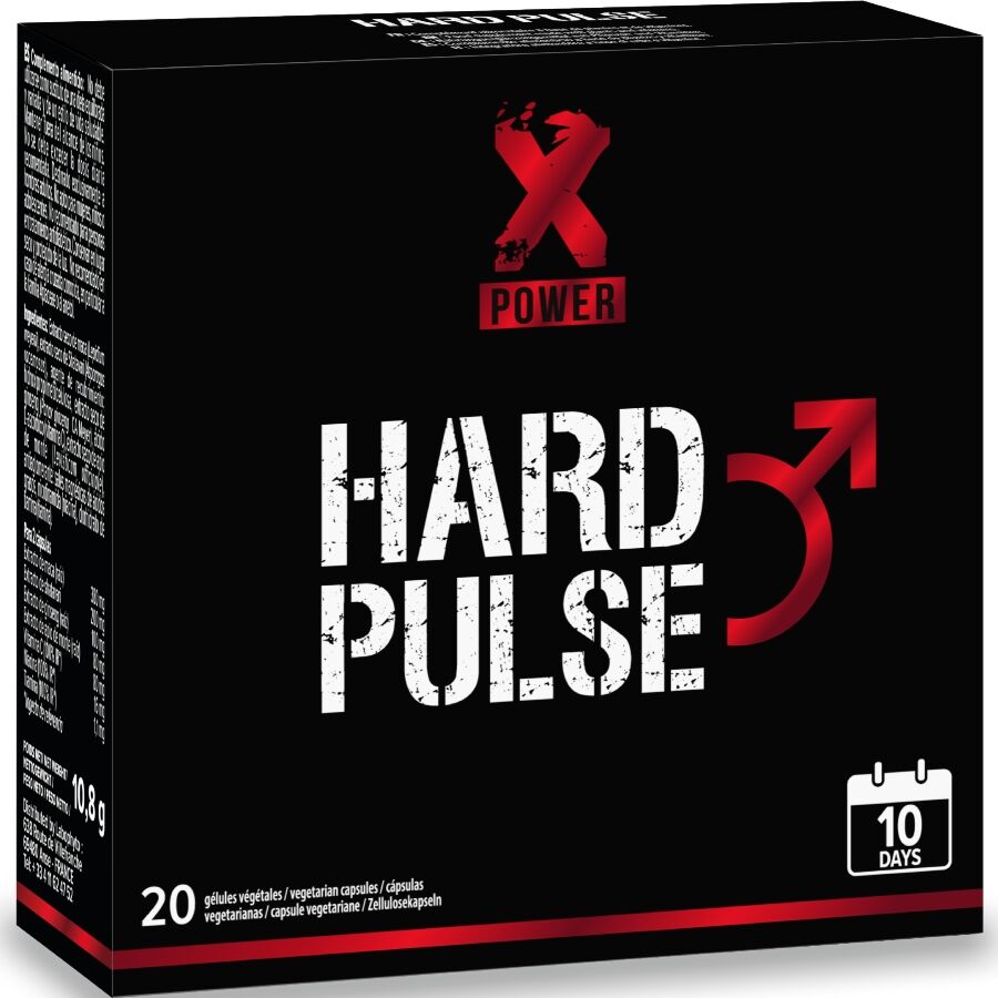 XPOWER - HARD PULSE EXPRESS TREATMENT 10 DAYS ERECTION AND STAMINA 20 CAPSULES