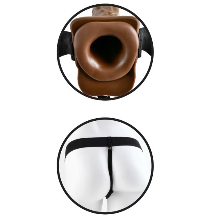 FETISH FANTASY SERIES - SERIES 7 HUL STRAP-ON MED KUGLER