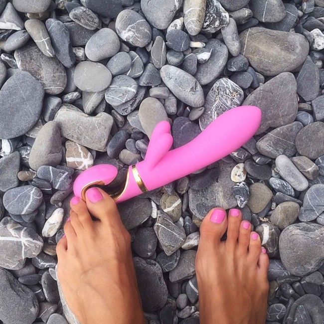 G-VIBE - Vibromasseur lapin rose G-RABBIT
