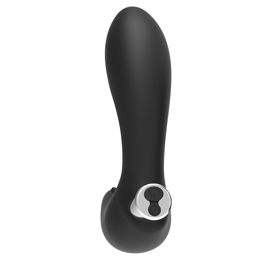 AFHANDIGT LEGETØJ - PROSTATIVIBRATOR GENOPLADELIG MODEL 4 - SORT