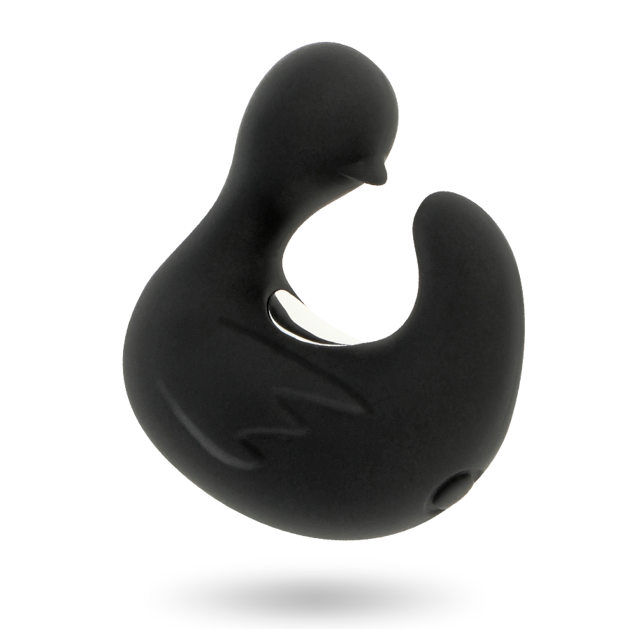 BLACK&SILVER - DUCKYMANIA DÉ À COUPER EN SILICONE RECHARGEABLE ET STIMULANT POUR CANARD