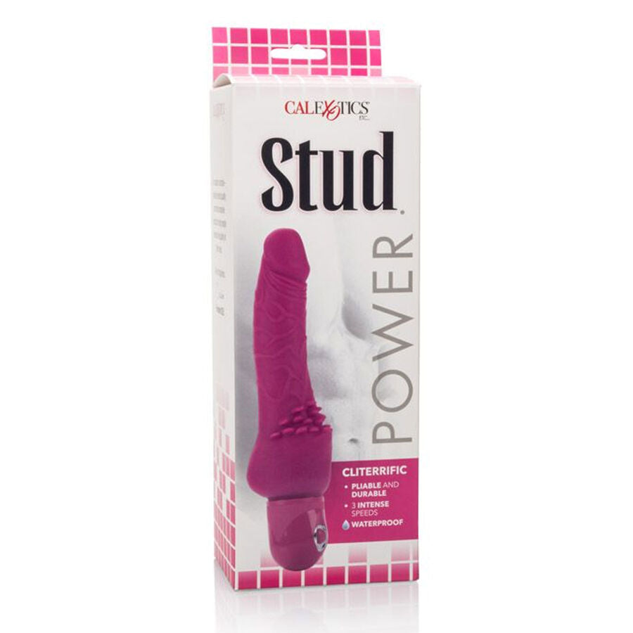 CALEXOTICS - POWER STUD KLITERIFISK PINK VIBRATOR
