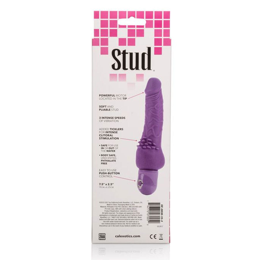 CALEXOTICS - POWER STUD KLITERRIFISK LILLA VIBRATOR