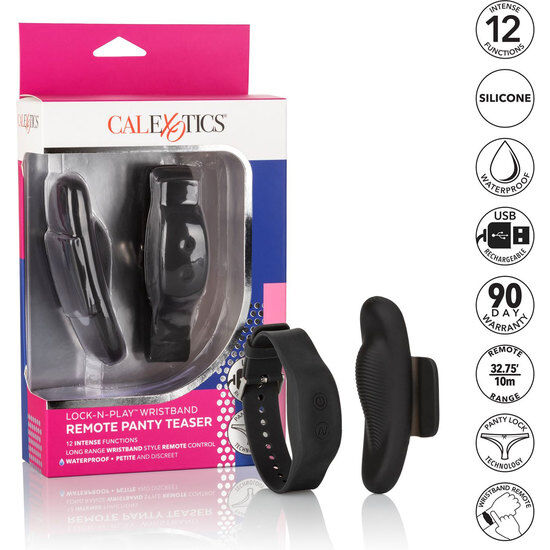 CALEXOTICS - TEASER DE CULOTTE À TÉLÉCOMMANDE AVEC BRACELET