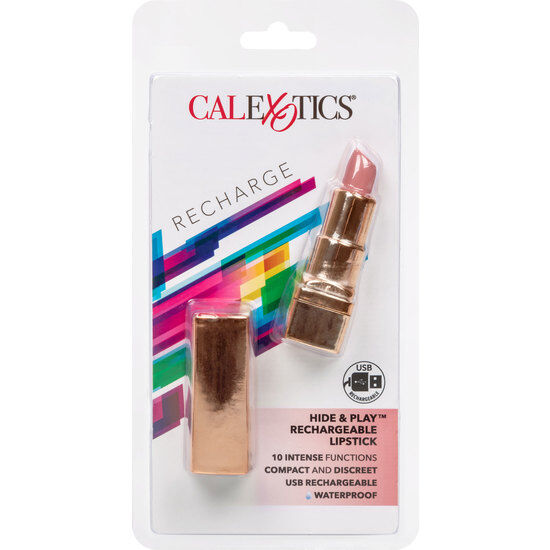 CALEXOTICS - BALA GENOPLADELIG LÆBESTIFT HIDE & PLAY SOFT PINK