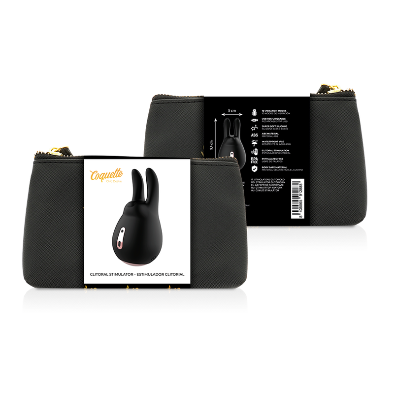 COQUETTE CHIC DESIRE - CLITORIAL STIMULATOR SORT / GULD