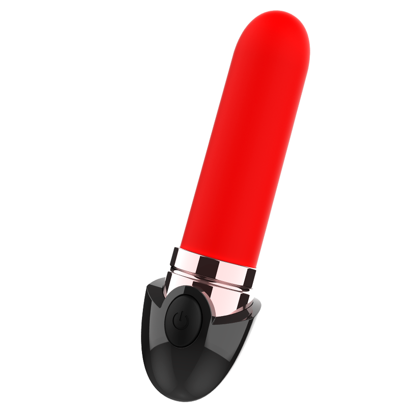 COQUETTE CHIC DESIRE - VIBRATOR GENOPLADELIG LÆBESTIFT SORT/ GULD