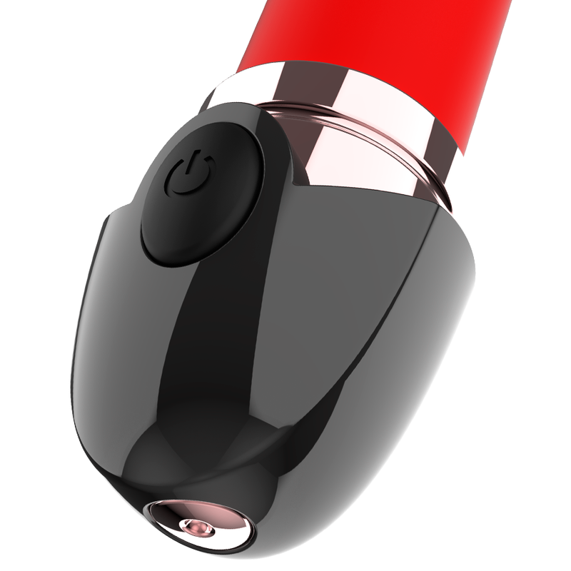 COQUETTE CHIC DESIRE - VIBRATOR GENOPLADELIG LÆBESTIFT SORT/ GULD