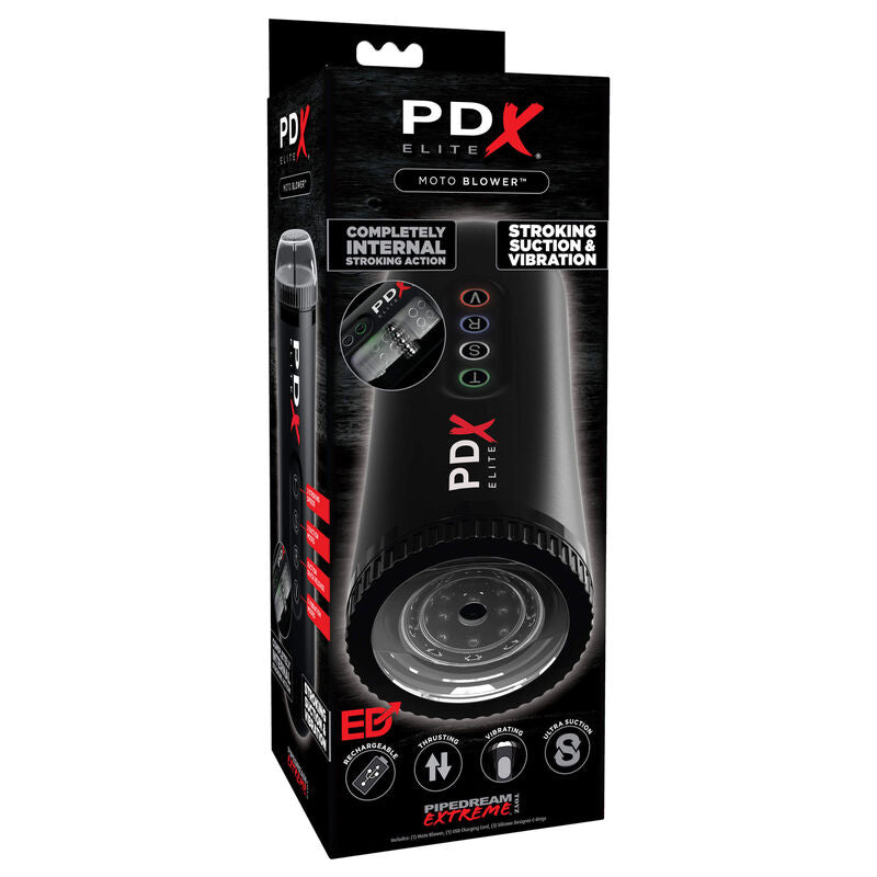 PDX ELITE - MOTO BLOWER MASTURBATEUR AVANCÉ
