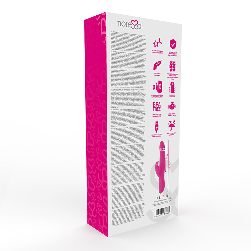 MORESSA - WARREN SILICONE RECHARGEABLE PREMIUM