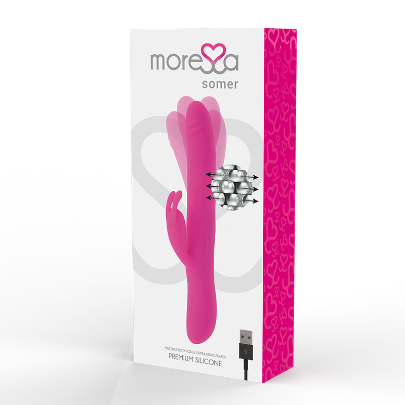 MORESSA - SOMER PREMIUM VIBRATOR MED FLERE ROTATION
