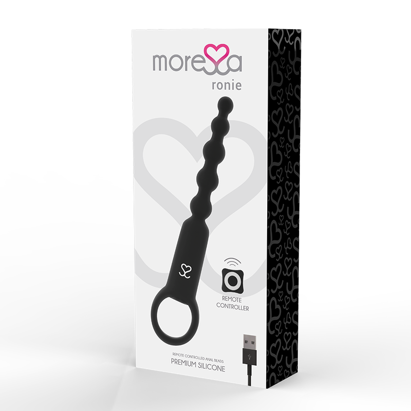 MORESSA - RONIE TÉLÉCOMMANDE NOIRE PLAISIR ANAL
