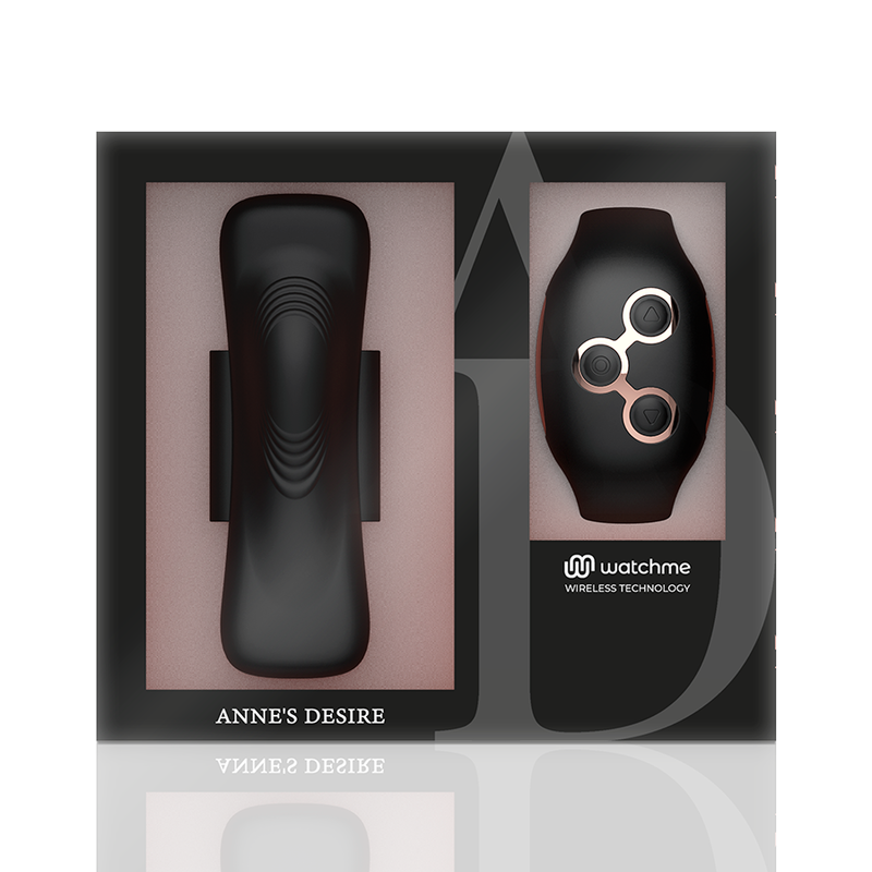 LE DÉSIR D'ANNE - PANTY PLEASURE TECNOLOG A WATCHME NOIR/OR