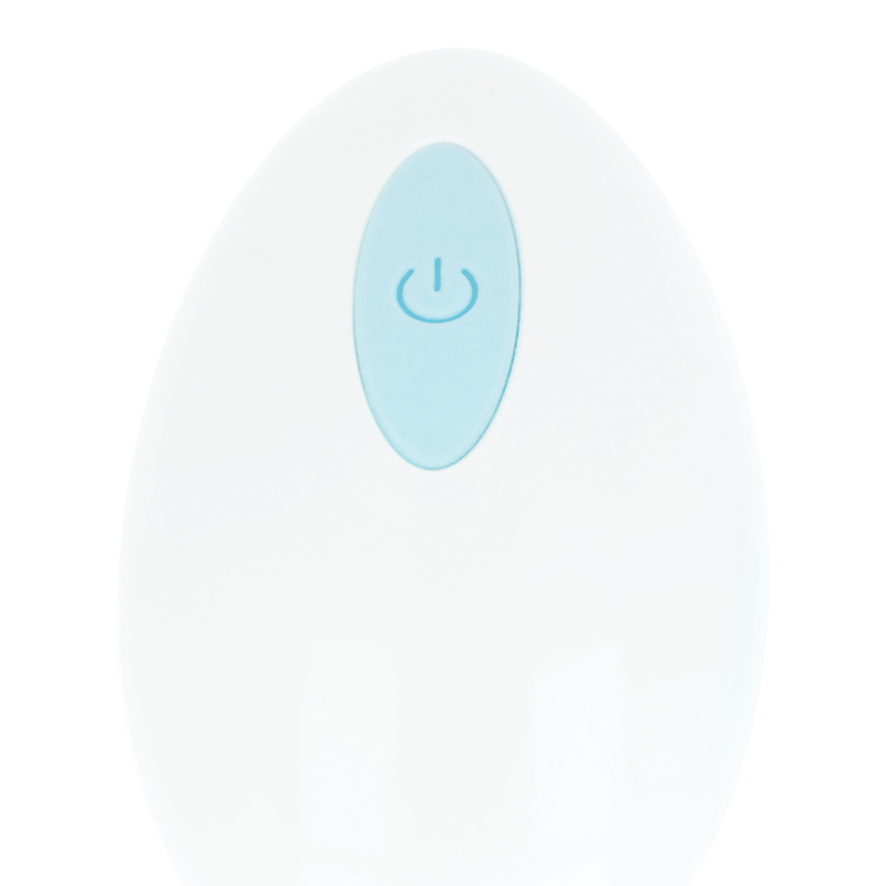 OHMAMA - TEXTURED VIBRATING EGG 10 MODES BLÅ
