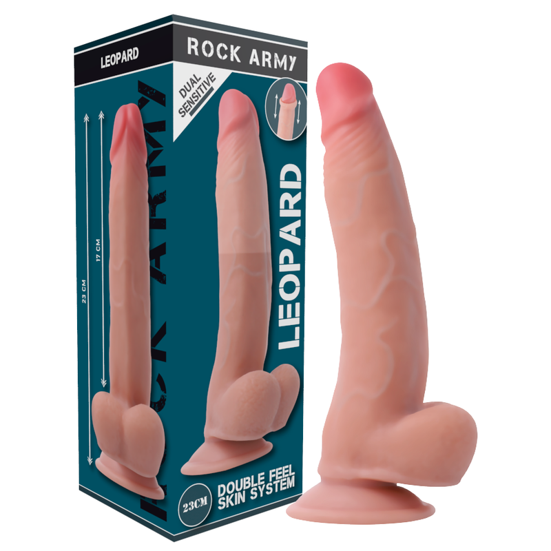 ROCKARMY - SELE + DUAL DENSITY LEOPARD 23 CM -O- 4,77 CM