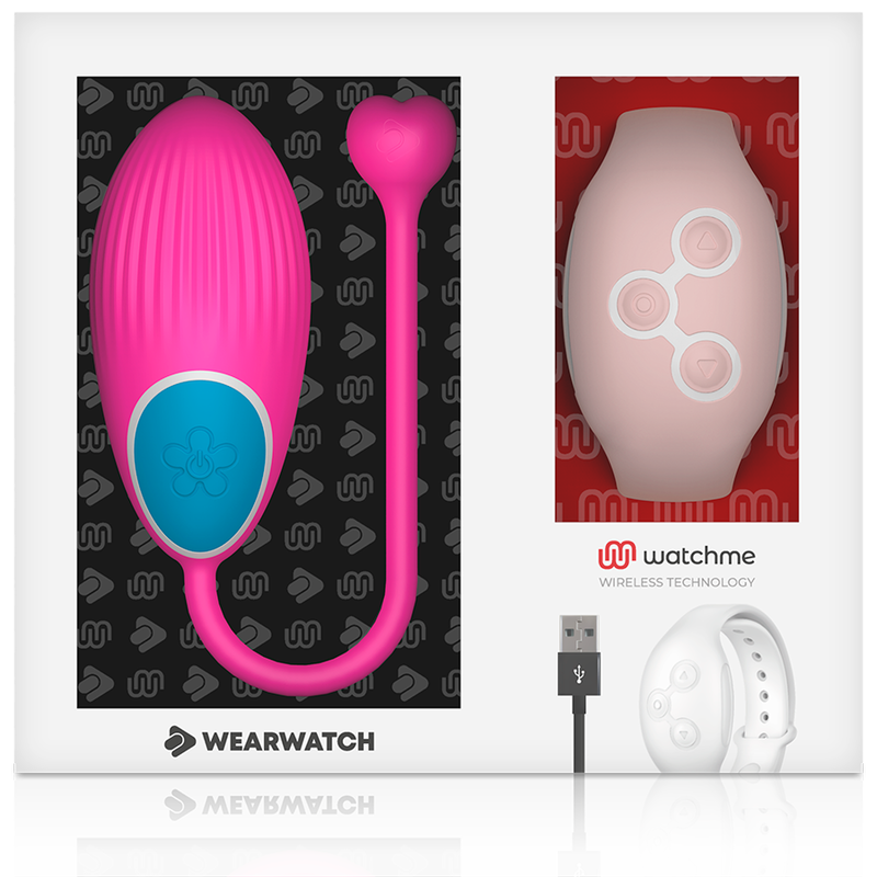 WEARWATCH - TÉLÉCOMMANDE WATCHME TECHNOLOGIE ŒUF FUCHSIA / ROSE