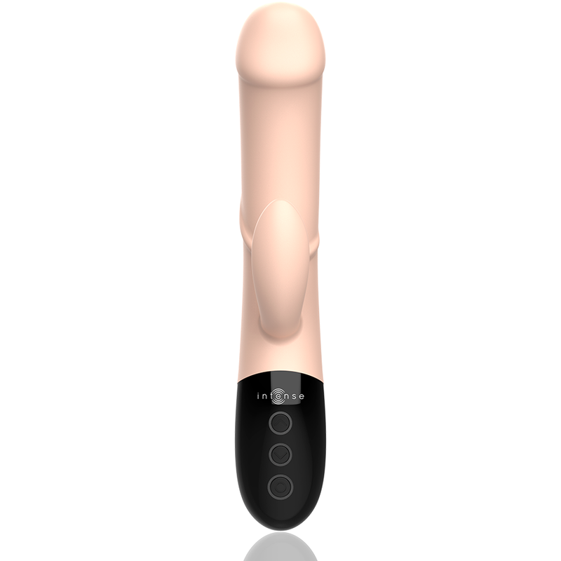 INTENSE - MAGNUS DUAL NATURAL GENOPLADELIG VIBRATOR