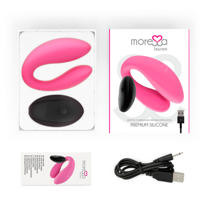 MORESSA - LAUREN FJERNBETJENING STIMULATOR TIL PAR
