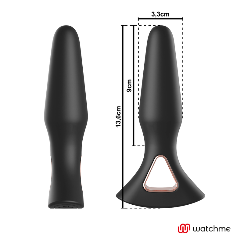 ANBIGUO - WATCHME FJERNBETJENING VIBRATOR ANAL STIK ALEXANDRU