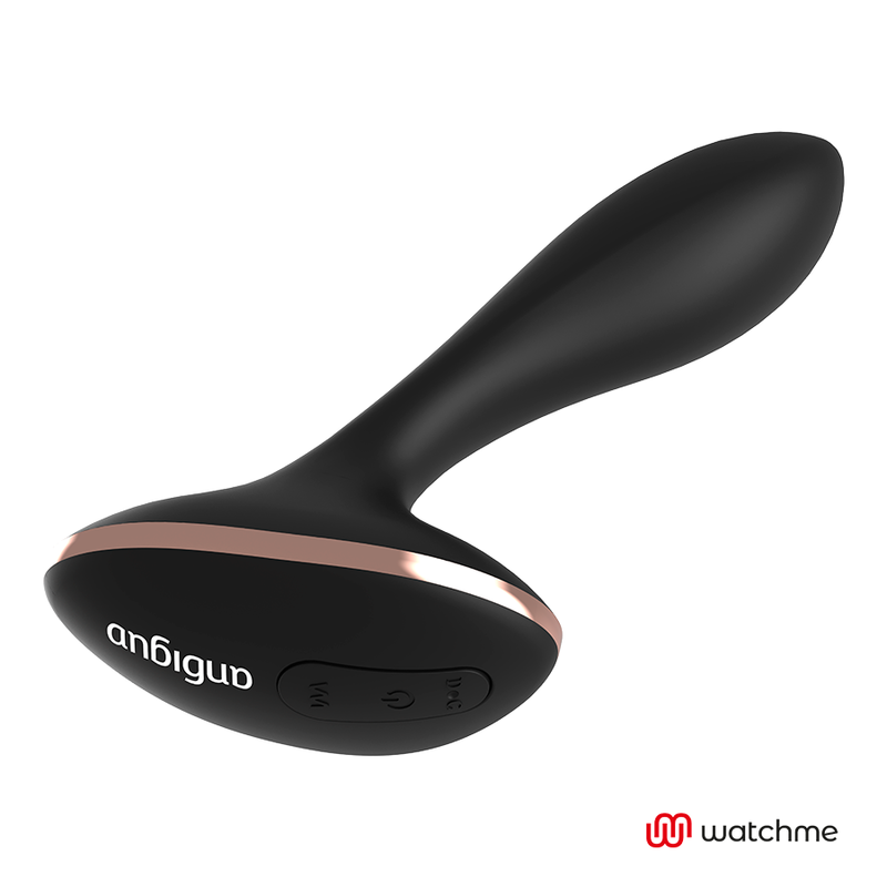 ANBIGUO - WATCHME FJERNBETJENING VIBRATOR ANAL STIK VERNET