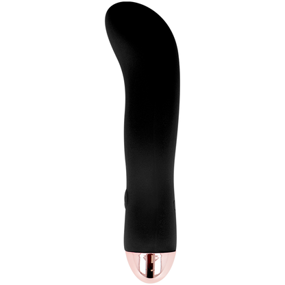 DOLCE VITA - GENOPLADELIG VIBRATOR TO SORT 7 SPEED