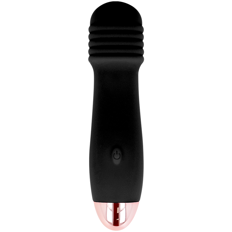 DOLCE VITA - VIBRATEUR RECHARGEABLE TROIS NOIRS 7 VITESSES
