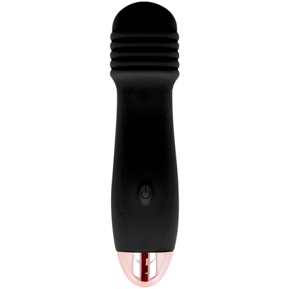 DOLCE VITA - VIBRATEUR RECHARGEABLE TROIS NOIRS 7 VITESSES