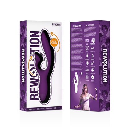 REVOLUTION - REWOFUN FLEKSIBEL VIBRATOR MED KANIN