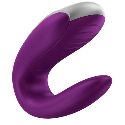 TILFREDSHEDENDE - DOBBELT SJOV PARTNER VIBRATOR LILLA