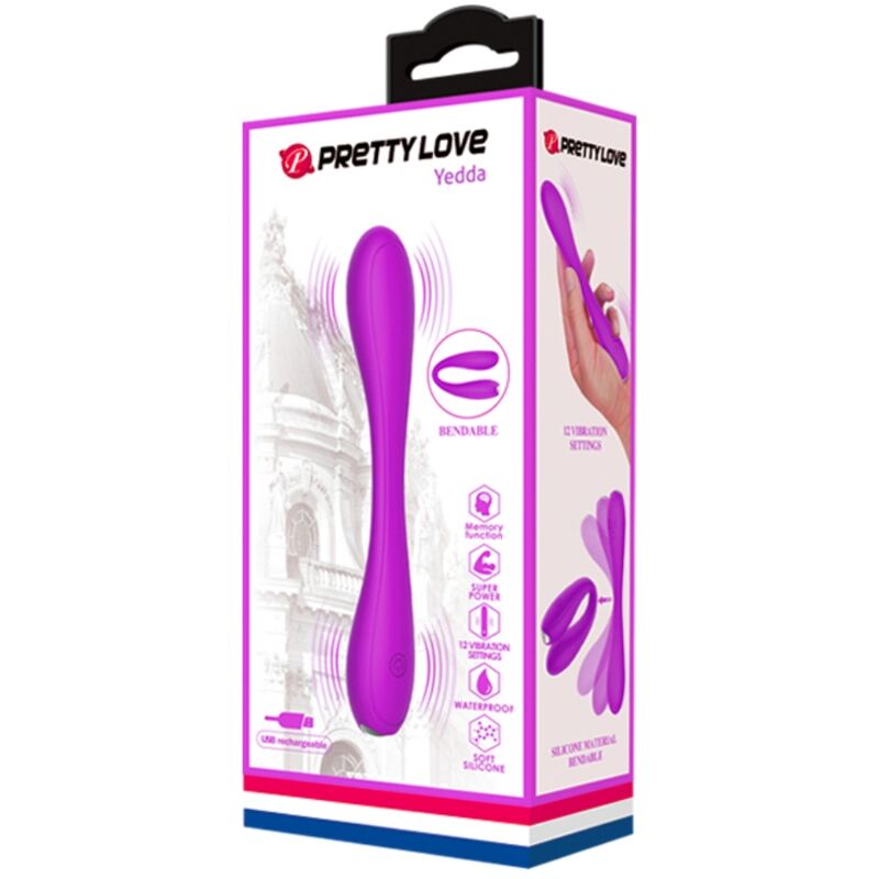 PRETTY LOVE - VIBRATEUR FLEXIBLE YEDDA