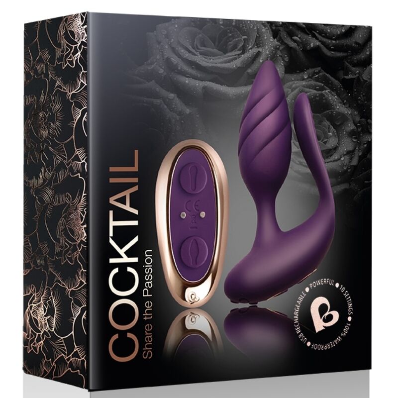 ROCKS-OFF - TÉLÉCOMMANDE POUR PRISE À COCKTAIL - LILAS