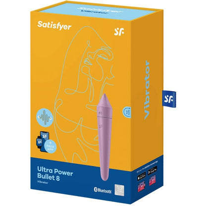 TILFREDSHEDENDE - ULTRA POWER BULLET 8 LILAC