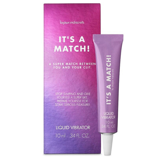 BIJOUX - VIBRATEUR LIQUIDE ITS A MATCH 10 ML