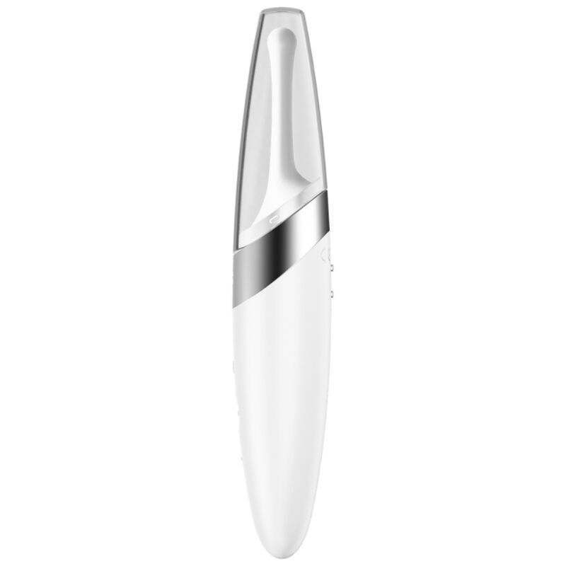 TILFREDSHEDENDE - TWIRLING DELIGHT CLIT TIP VIBRATOR HVID
