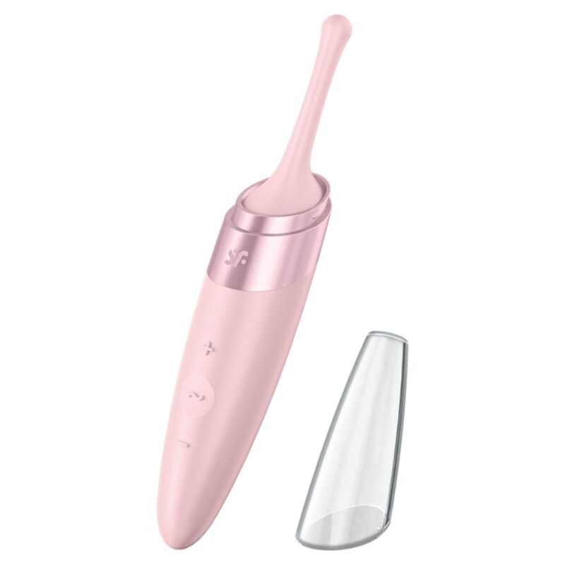 TILFREDSHEDENDE - TWIRLING DELIGHT CLIT TIP VIBRATOR PINK