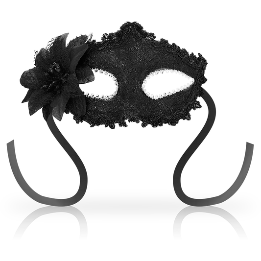 OHMAMA - ANTIZAZ MASKER VENETIANSK SIDEBLOMST - SORT