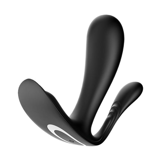 TILFREDSHEDENDE - TOP HEMMELIGT + VIBRATOR SORT
